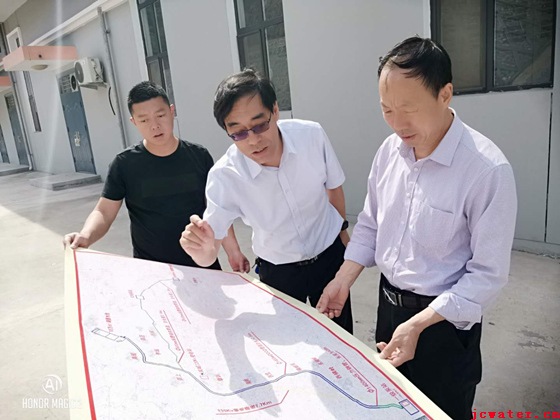 市國投公司黨委委員、紀檢書(shū)記田建明來(lái)我我公司調研